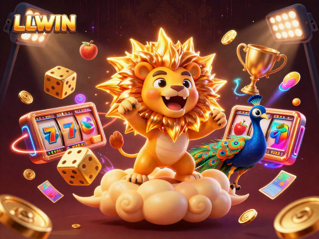 Experience thrilling gameplay at LLWIN with vibrant casino elements and dynamic 3D visuals.
