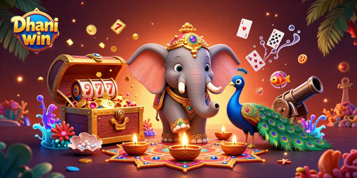 Dhani win captivates players with vibrant slot games and a colorful Diwali-themed atmosphere.
