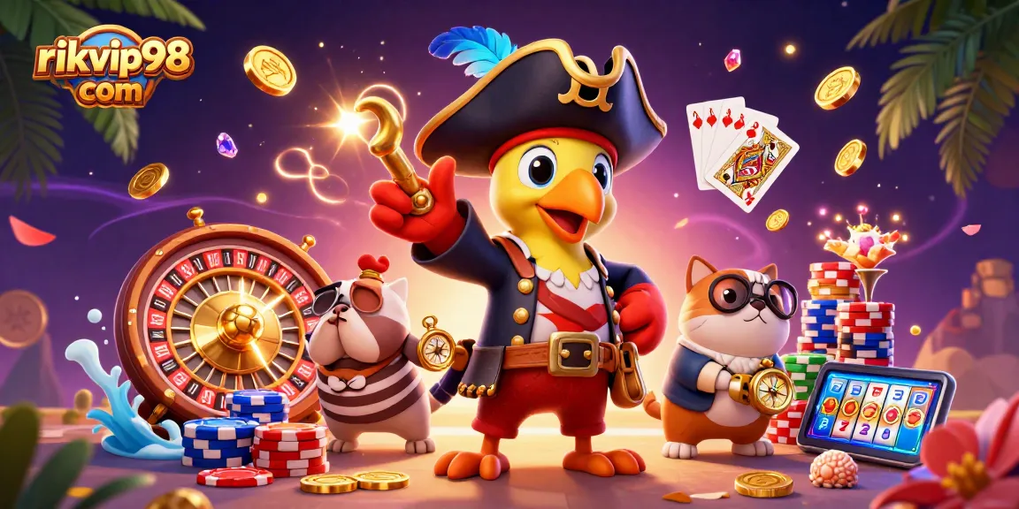 Engage in thrilling adventures at rikvip98 com with pirate-themed casino gaming elements