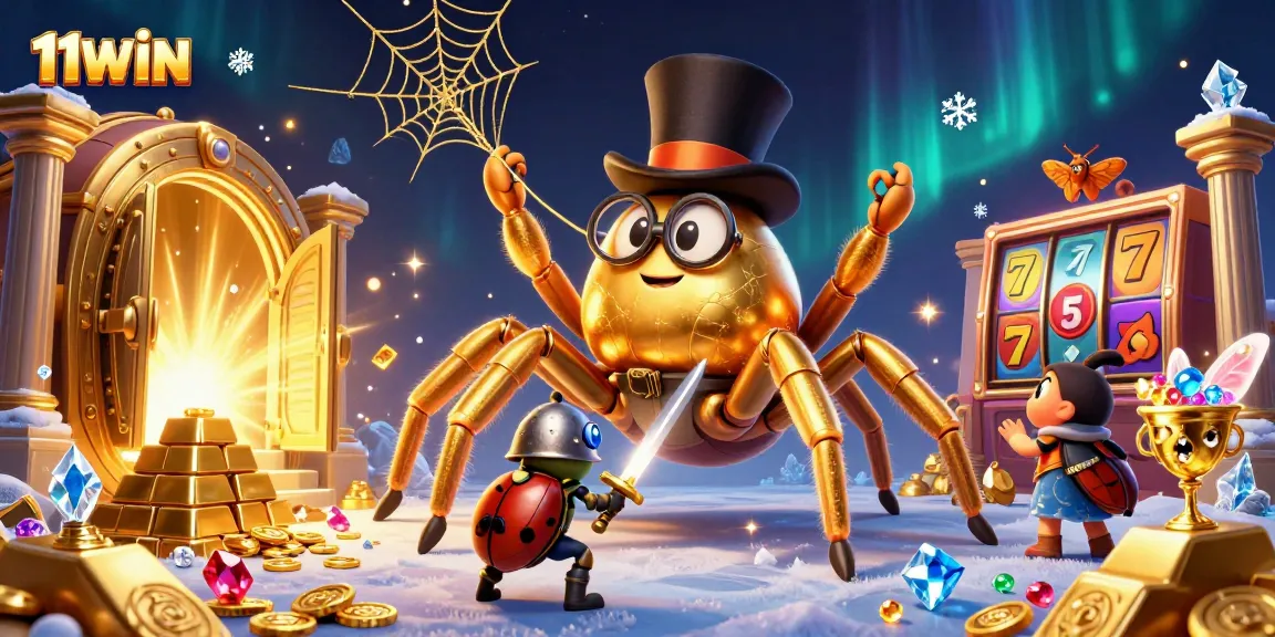 Experience thrilling gameplay at 11WIN with vibrant casino adventures featuring unique characters and treasures.