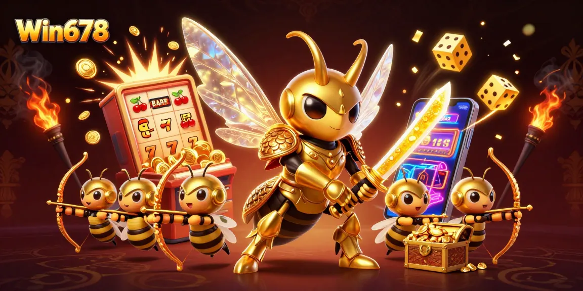 Win678 offers thrilling slot experiences with dynamic 3D visuals and engaging casino elements.