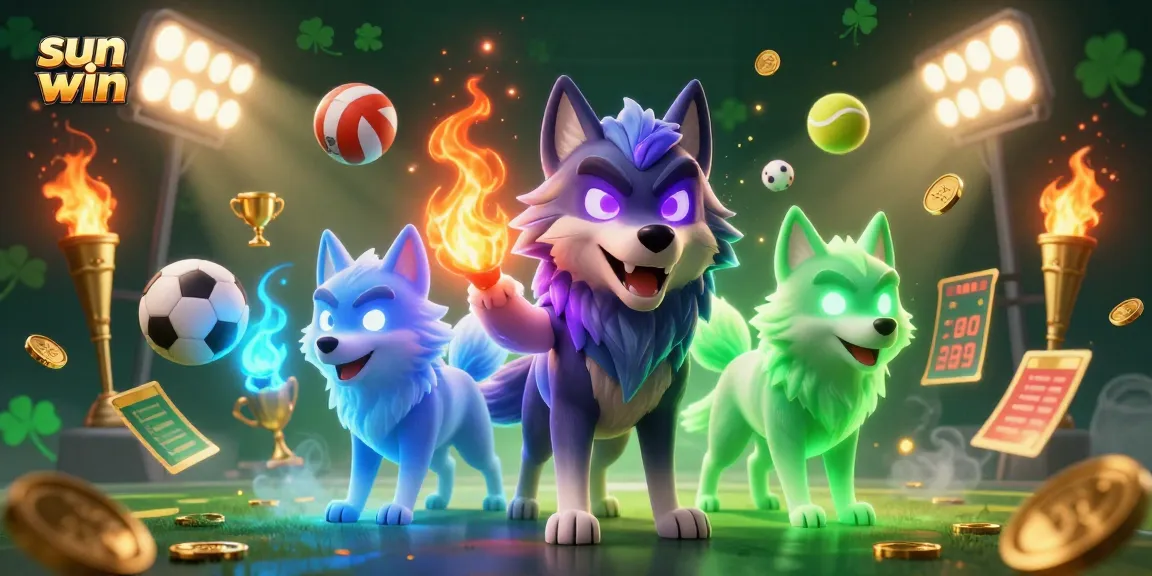 Engage in thrilling gameplay at Sun Win with stunning 3D wolves and dynamic sports elements.