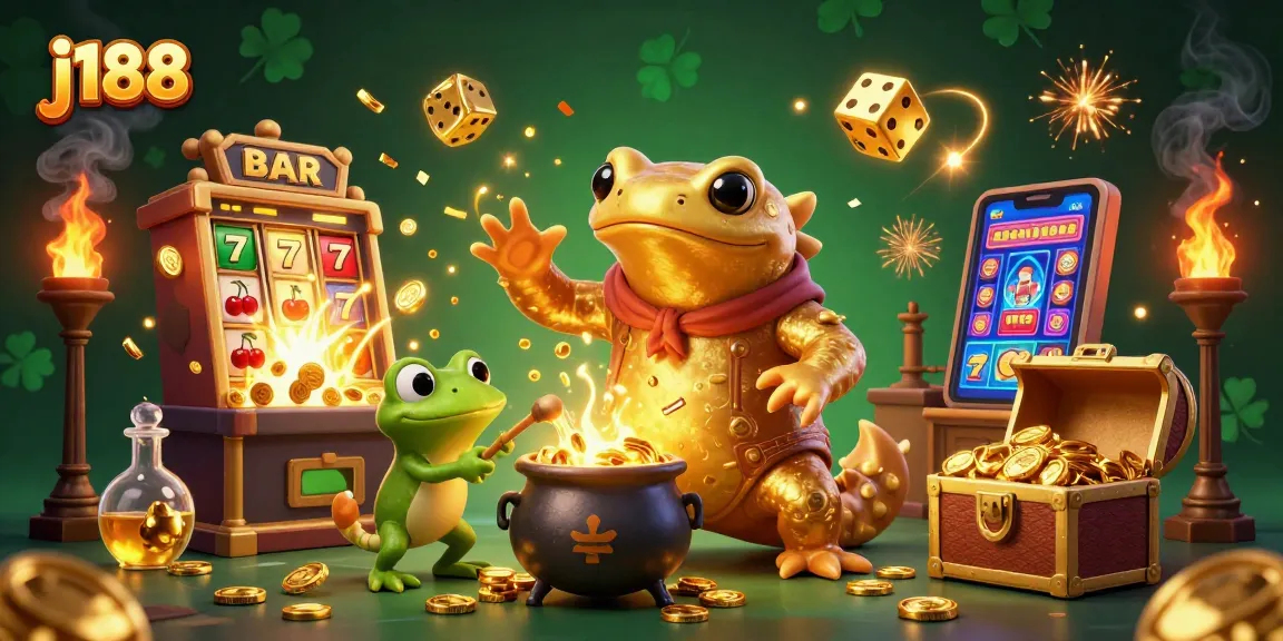 Spin the reels at j188 with vibrant 3D fantasy elements and captivating casino visuals